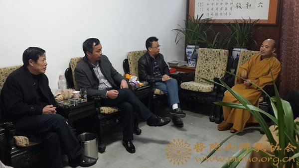 佛协综治办会同宗教部门进行寺院冬季防火检查