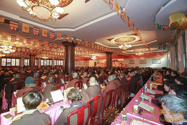 佛教-普陀山佛教协会全山执事第三十五期共修观音七法会隆重举行