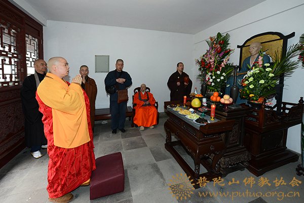 南禅寺-日本京都南禅寺中村文峰管长一行来山参访