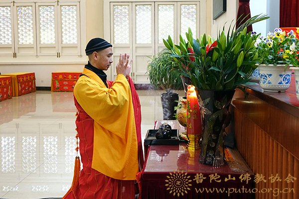 佛教-贤崇法师应邀于宝陀讲寺作《生命的意义》佛学专题讲座