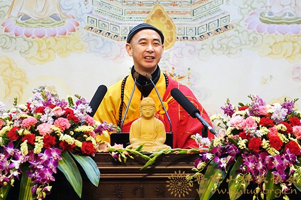 佛教-贤崇法师应邀于宝陀讲寺作《生命的意义》佛学专题讲座