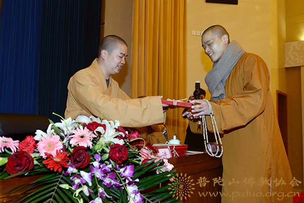 佛教-中国佛学院普陀山学院隆重举行2015年春季开学典礼