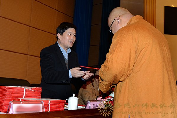 佛教-中国佛学院普陀山学院隆重举行2015年春季开学典礼