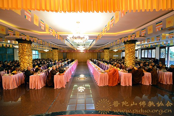 佛教-普陀山佛教协会全山执事第二十六期共修观音七法会圆满结束