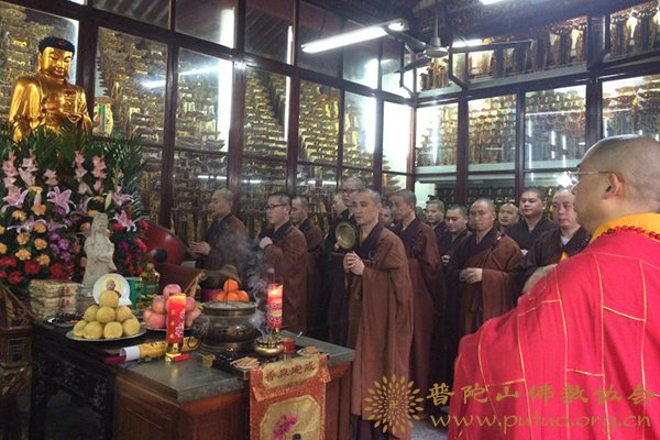 乙未年清明节普济禅寺举行祭祖上供法会