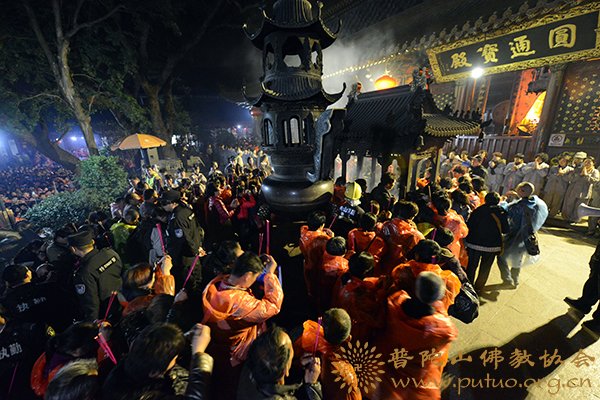观音-乙未年二月十九观音香会期普济禅寺进香活动安全有序 观音-乙未年二月十九观音香会期普济禅寺进香活动安全有序