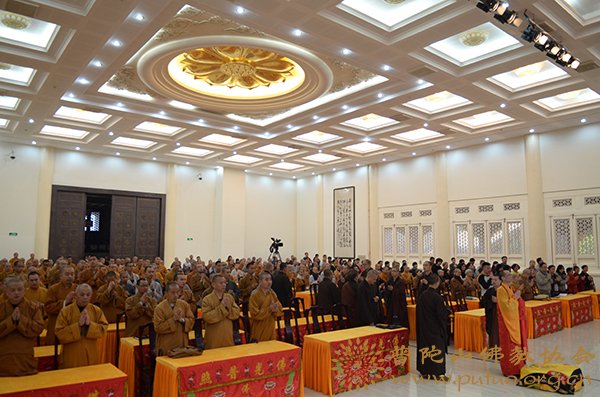 佛学-宗舜法师应邀于宝陀讲寺作《净土本义》佛学专题讲座