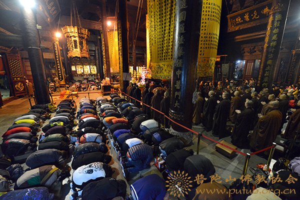 观音-普济禅寺戊戌年二月十九观音香会期进香活动安全有序