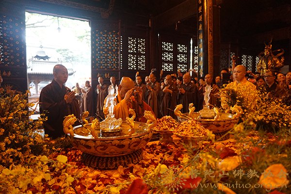 佛教-乙未年四月初八佛诞日普济禅寺隆重举行浴佛法会