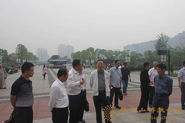建筑-观音文化园工作小组完成五家建筑施工单位的考察工作