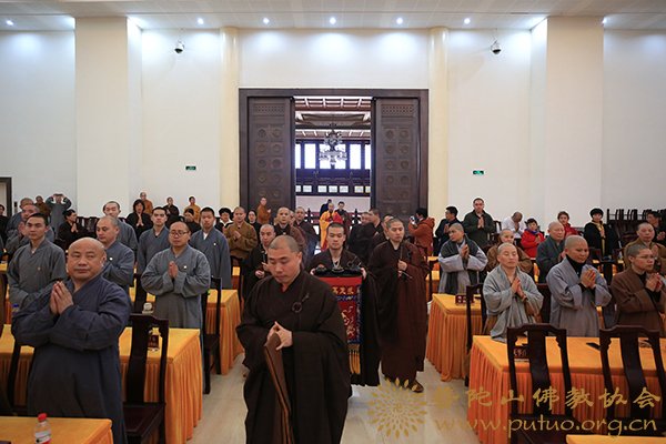 佛教-照慧法师应邀于宝陀讲寺作《丛林要则》佛学专题讲座