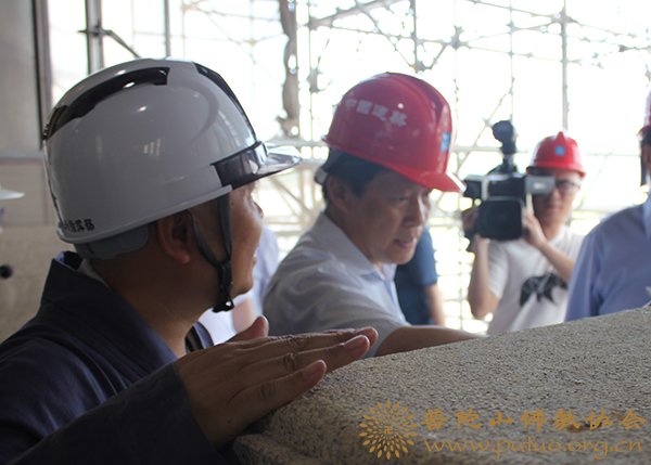 孙景淼-省政协副主席孙景淼调研观音文化园观音法界建设工作