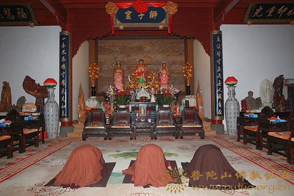 佛教-悦岭净院、香林净院结夏安居礼请会长道慈大和尚为依止律师