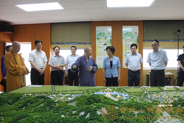 文化-省政协原主席乔传秀调研观音文化园项目 文化-省政协原主席乔传秀调研观音文化园项目
