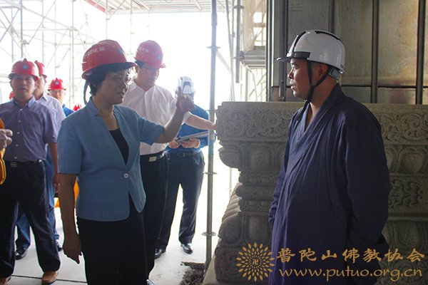 文化-省政协原主席乔传秀调研观音文化园项目 文化-省政协原主席乔传秀调研观音文化园项目