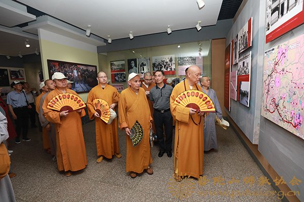 佛教-普陀山佛教协会会长道慈大和尚率佛协第一组参学团赴湖南参访交流