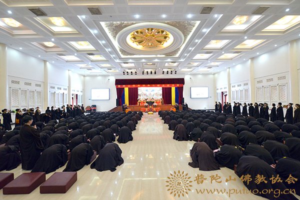 佛教-清凉光影丨2018年普陀山佛教协会传授三皈五戒法会视频回顾