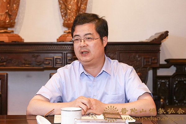 普陀山-普陀山佛教协会召开全山寺院（单位）安全工作会议