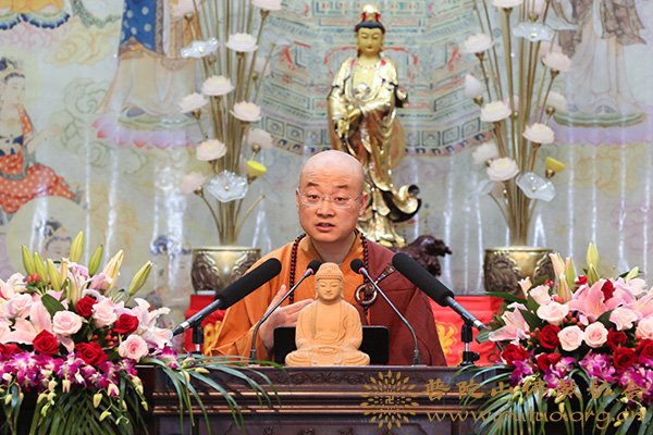 佛教-宏伟法师应邀于宝陀讲寺作《菩萨戒概说》佛学专题讲座