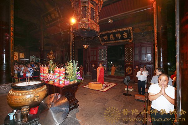 佛教-普济禅寺戊戌年六月十九观音香会期进香活动安全有序