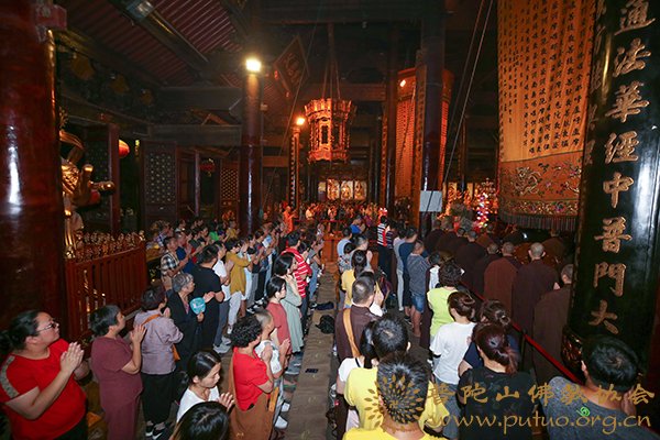 佛教-普济禅寺戊戌年六月十九观音香会期进香活动安全有序