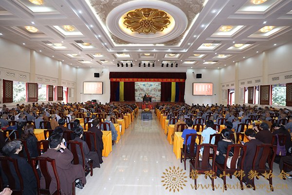 佛教-智宗法师应邀于宝陀讲寺作《千手经与大悲咒》佛学专题讲座