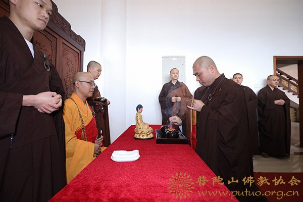 佛教-智宗法师应邀于宝陀讲寺作《千手经与大悲咒》佛学专题讲座