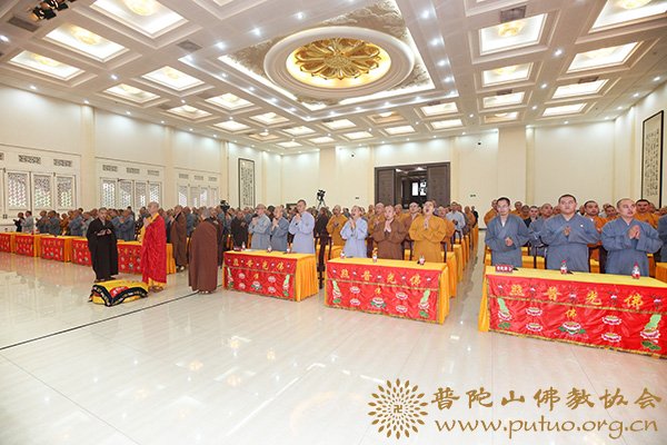 宏海法师应邀于宝陀讲寺作《佛法的时间观》佛学专题讲座