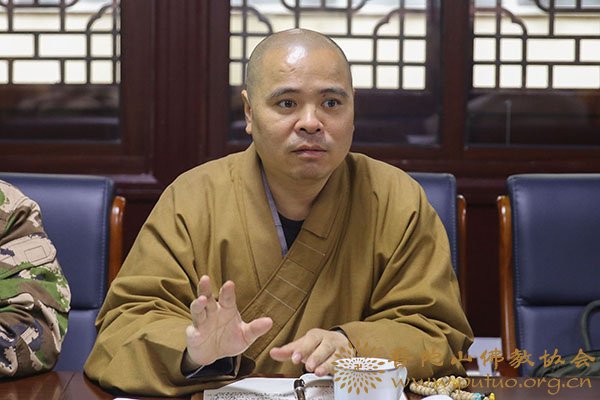 普陀山-普陀山佛教协会召开全山各文保寺院消防安全督办会议