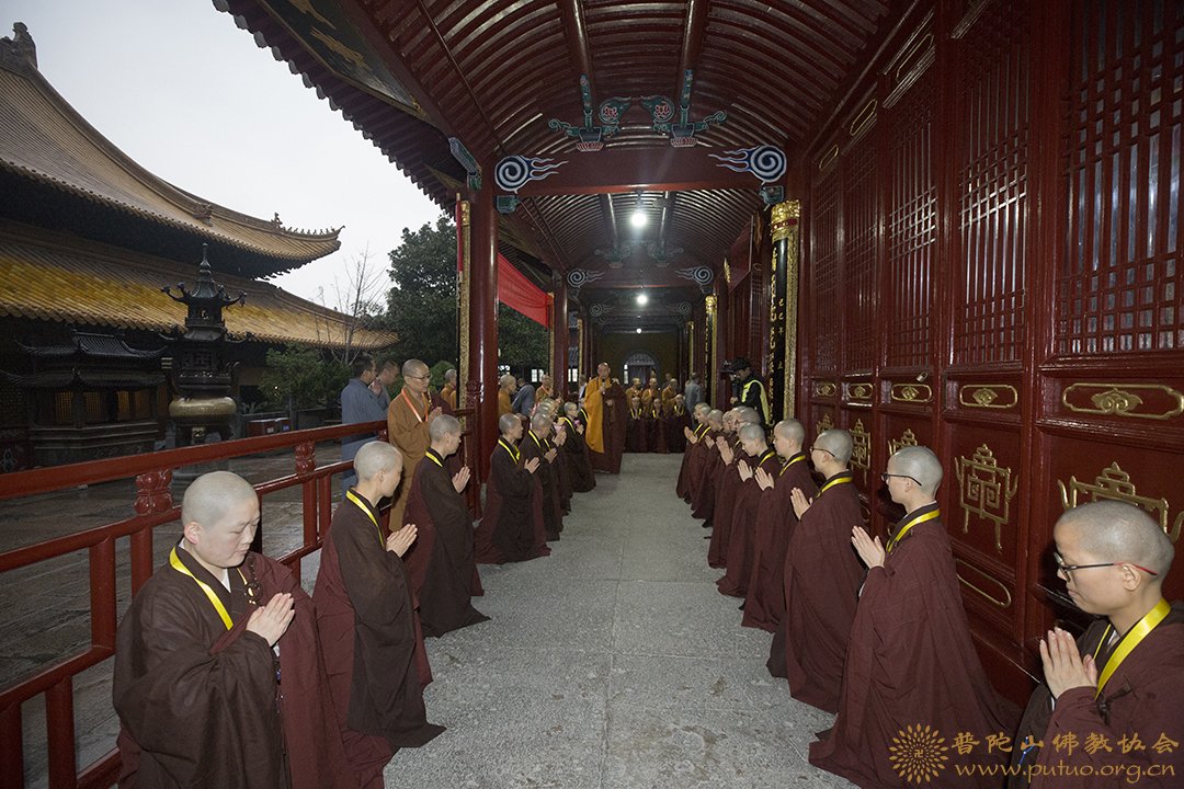 律师-普济禅寺（圆通禅林）戊戌年二部僧三坛大戒法会女众部举行大僧加法