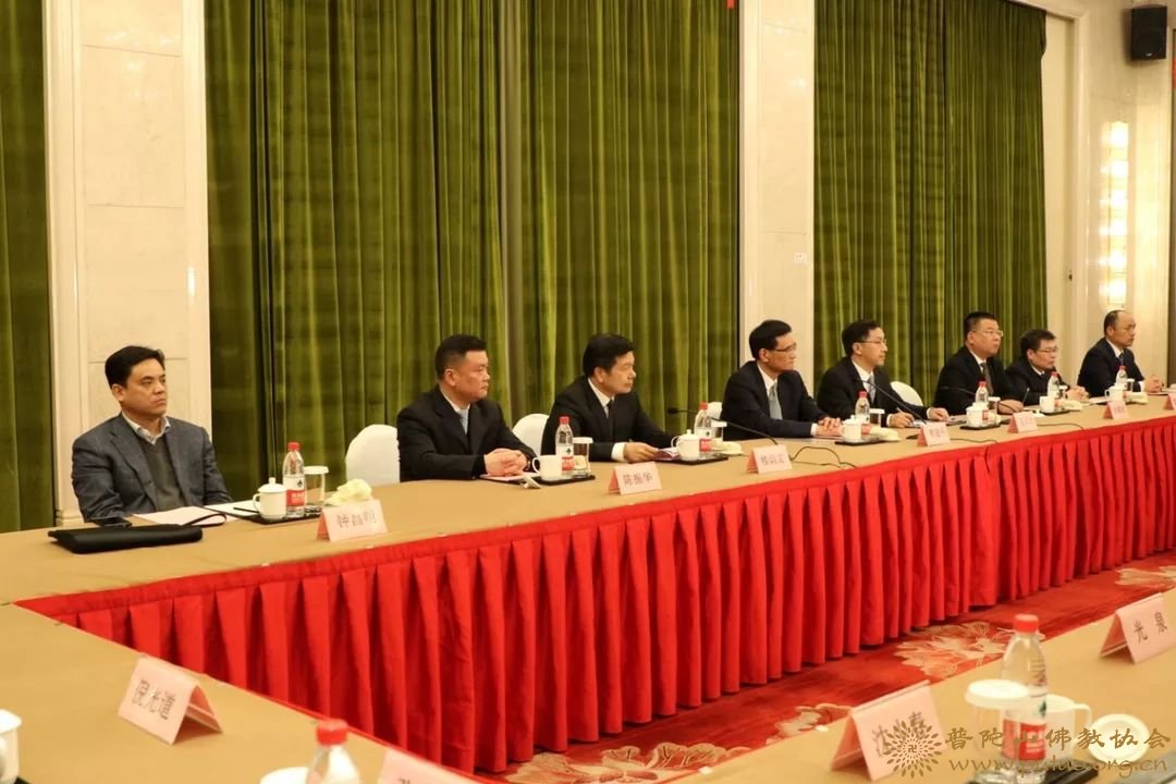 熊建平-浙江省宗教界人士2019年新春座谈会在杭州召开