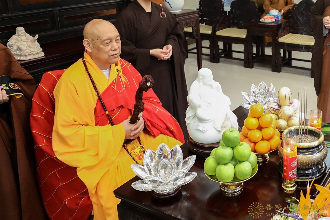 佛教-清凉光影丨普陀山佛教协会己亥年春传授三皈五戒法会视频回顾