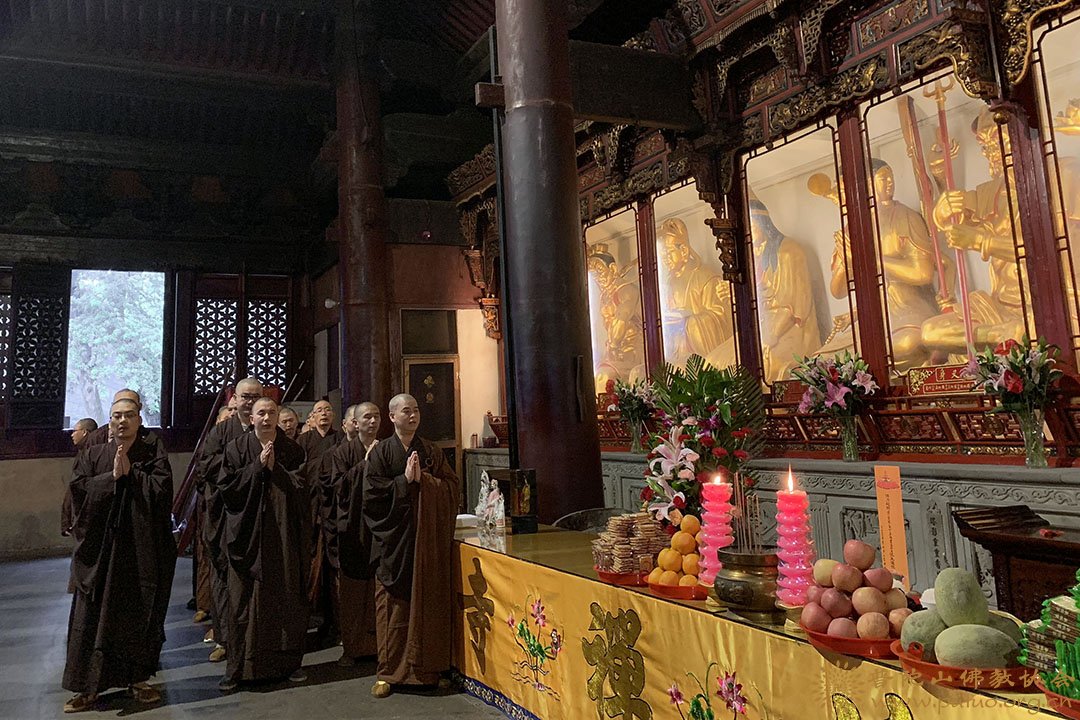 普陀山-普陀山全山各寺院为四川宜宾地震灾区举行超荐祈福法会 普陀山-普陀山全山各寺院为四川宜宾地震灾区举行超荐祈福法会