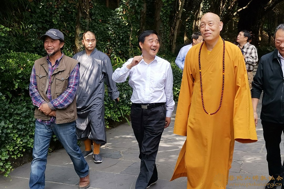 佛教-会长道慈大和尚一行出席2019年浙江省汉传佛教讲经交流会