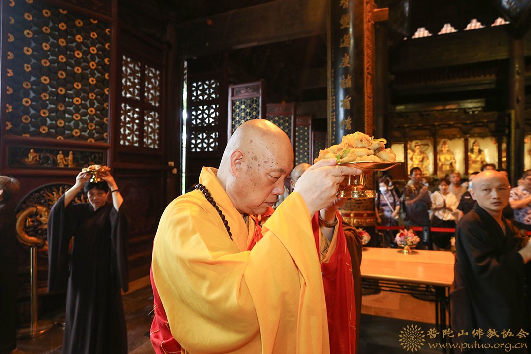 佛教-庚子年七月十五“佛欢喜日”普济禅寺举行盂兰盆传供法会
