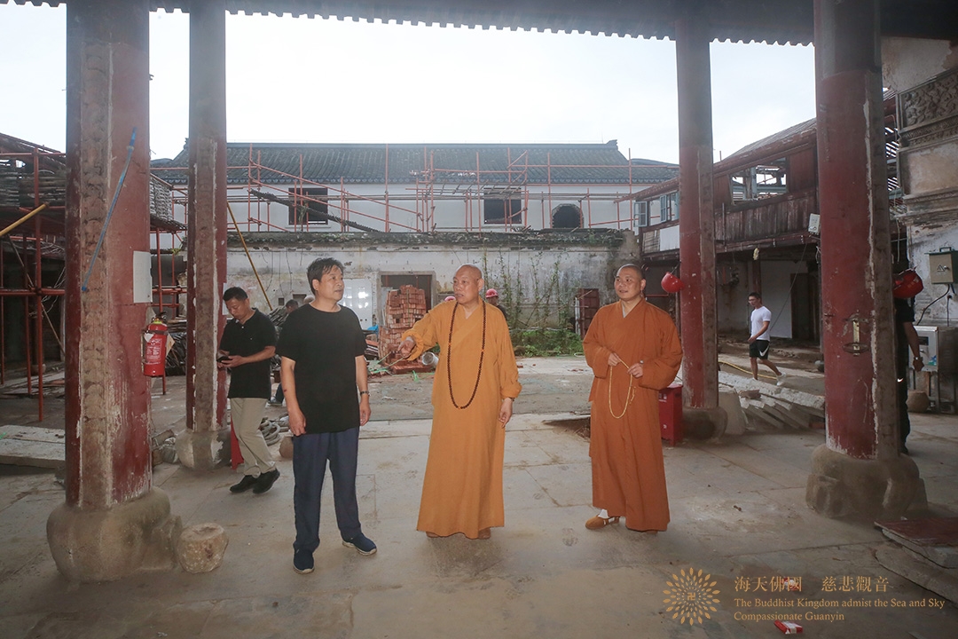 普陀山-普陀山佛教协会召开全山寺院(单位)六月十九香会期安全防疫暨抗台防汛工作会议 普陀山-普陀山佛教协会召开全山寺院(单位)六月十九香会期安全防疫暨抗台防汛工作会议