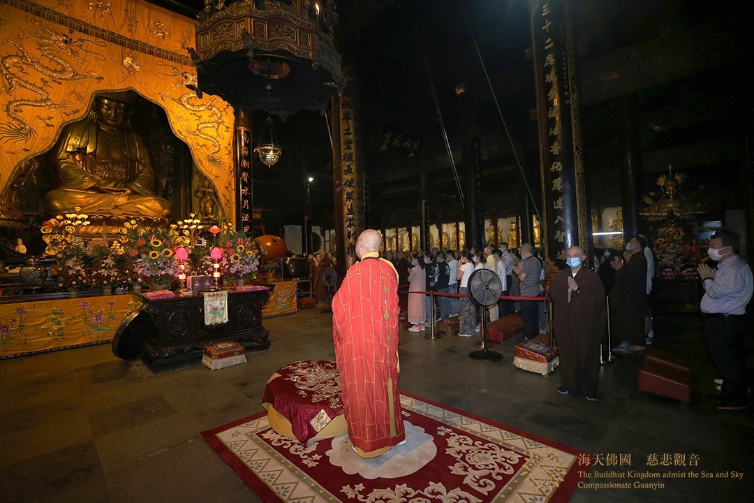 观音-普济禅寺辛丑年六月十九观音香会期进香活动安全有序