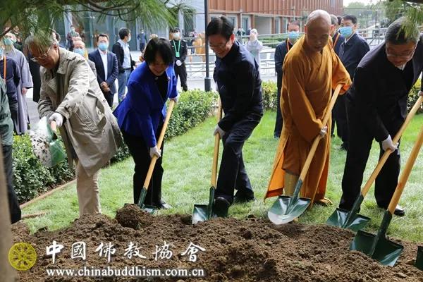 佛教-中国佛学院新校区在北京海淀区凤凰岭正式启用