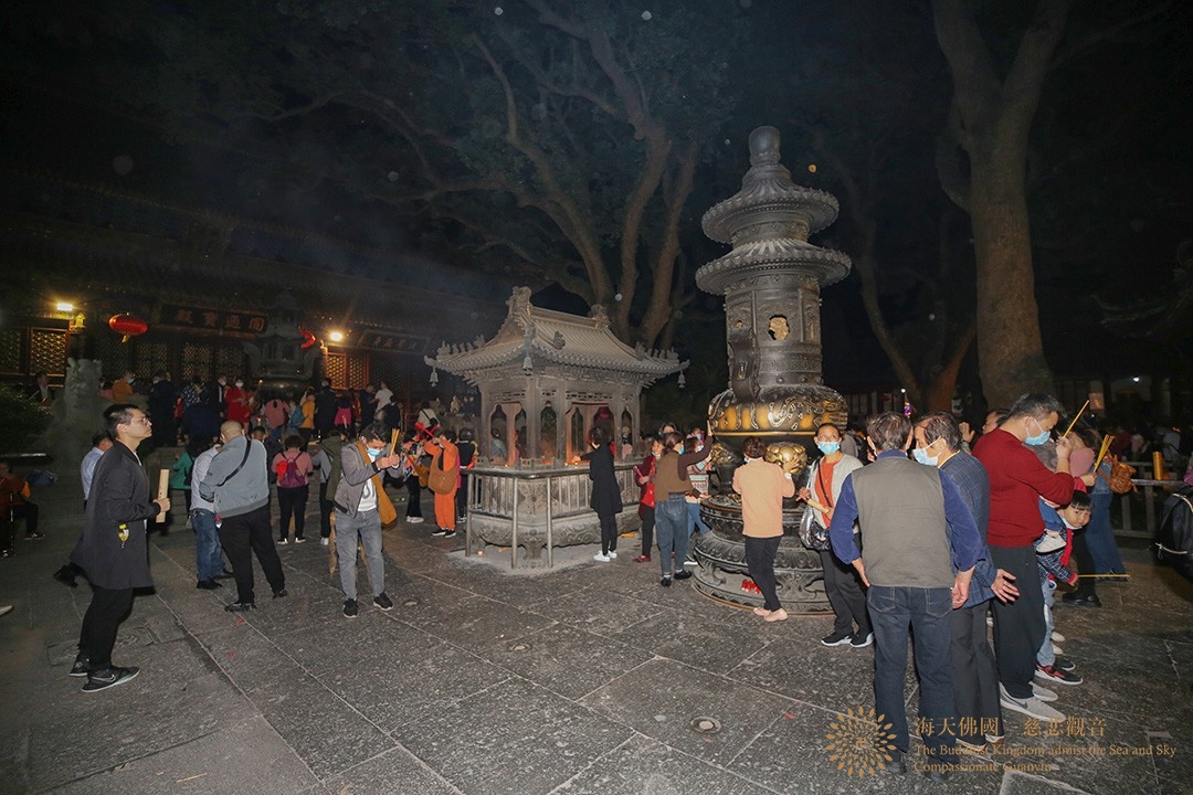 观音-普济禅寺辛丑年九月十九观音香会期进香活动安全有序