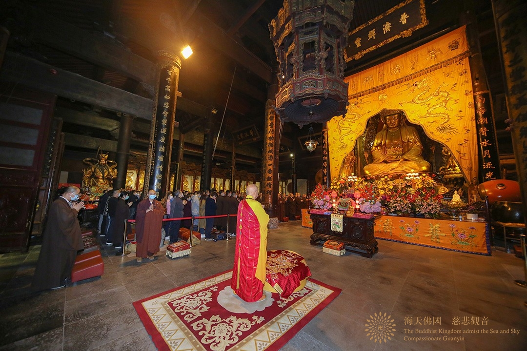 观音-普济禅寺辛丑年九月十九观音香会期进香活动安全有序