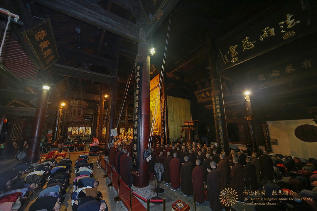 观音-普济禅寺辛丑年九月十九观音香会期进香活动安全有序