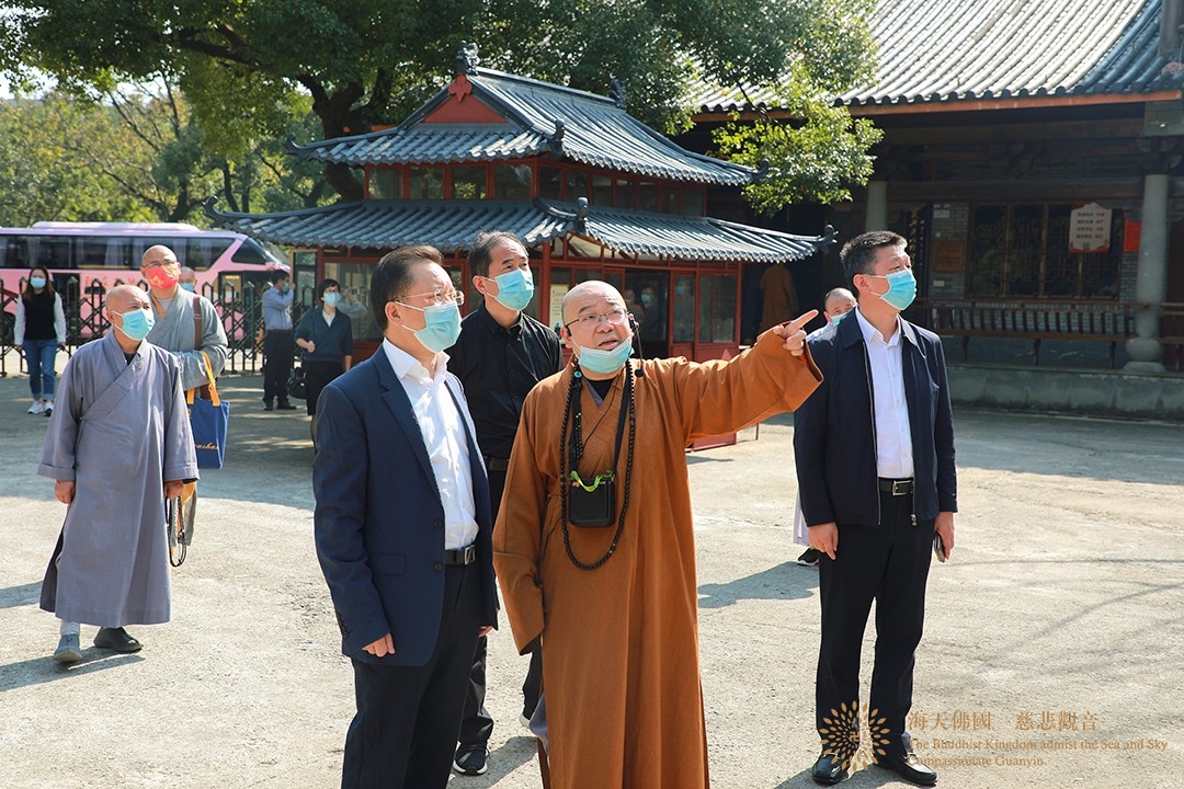佛教-舟山市民宗局召开全市文化寺院建设现场会