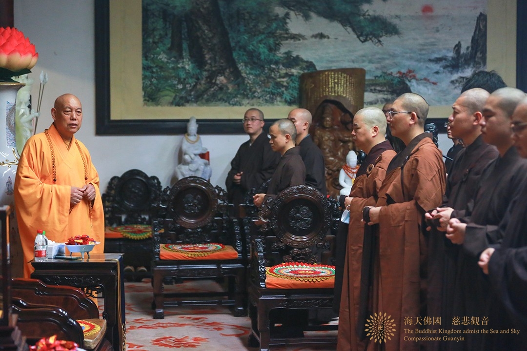 普陀山-普陀山普济禅寺辛丑年传授三坛大戒新戒报到