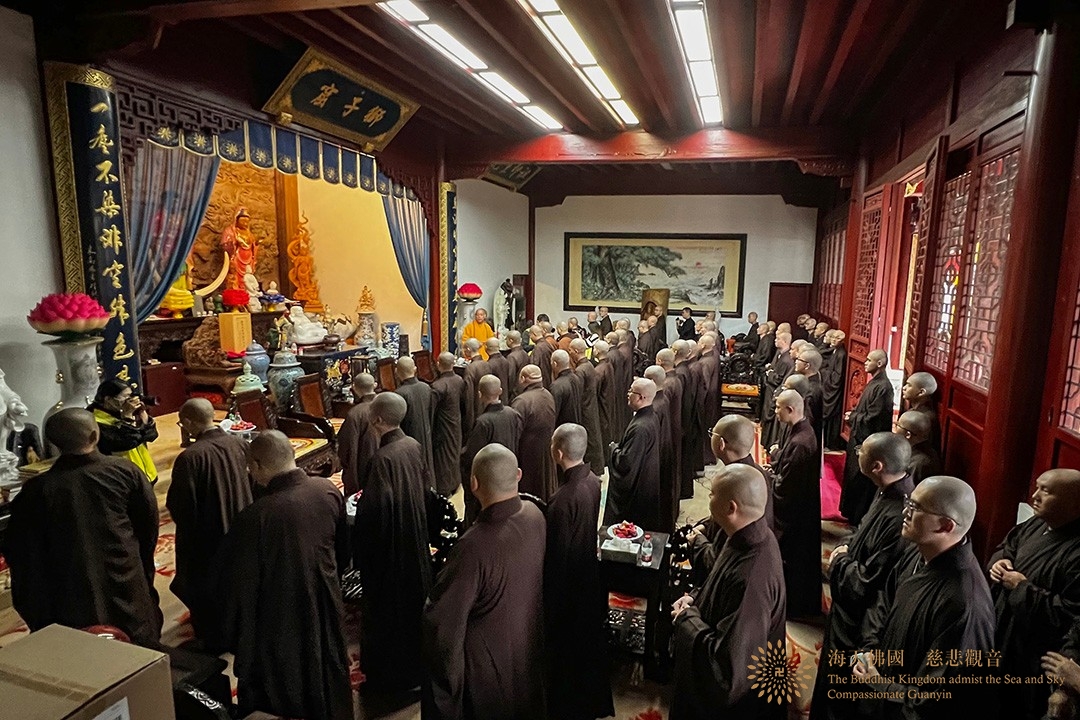 普陀山-普陀山普济禅寺辛丑年传授三坛大戒新戒报到