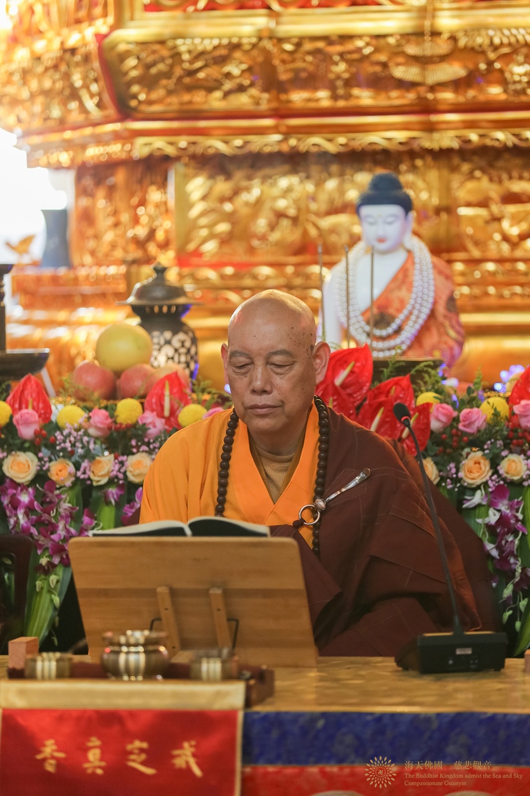 律师-普陀山普济禅寺辛丑年传授三坛大戒举行正授沙弥戒
