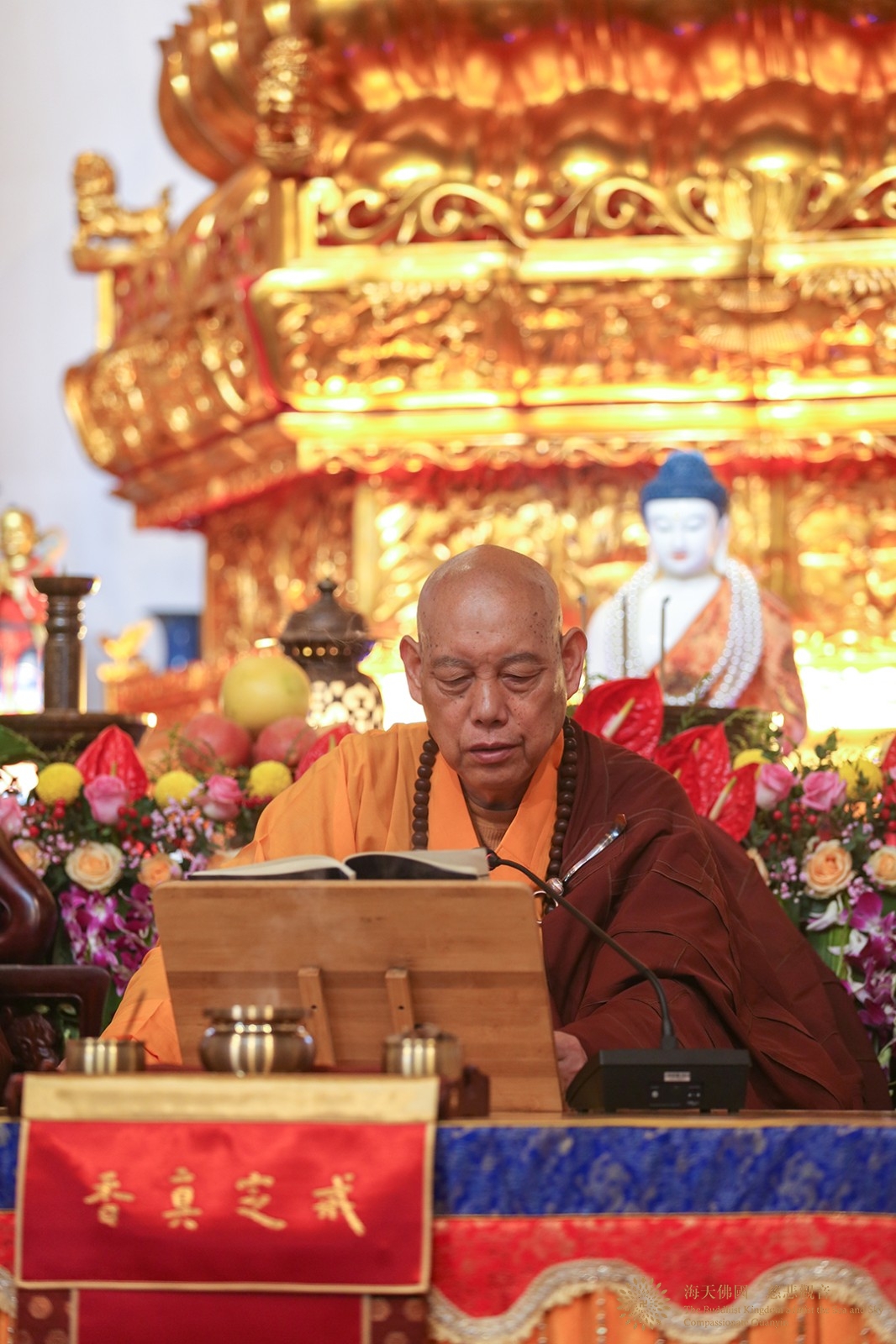 律师-普陀山普济禅寺辛丑年传授三坛大戒举行正授沙弥戒