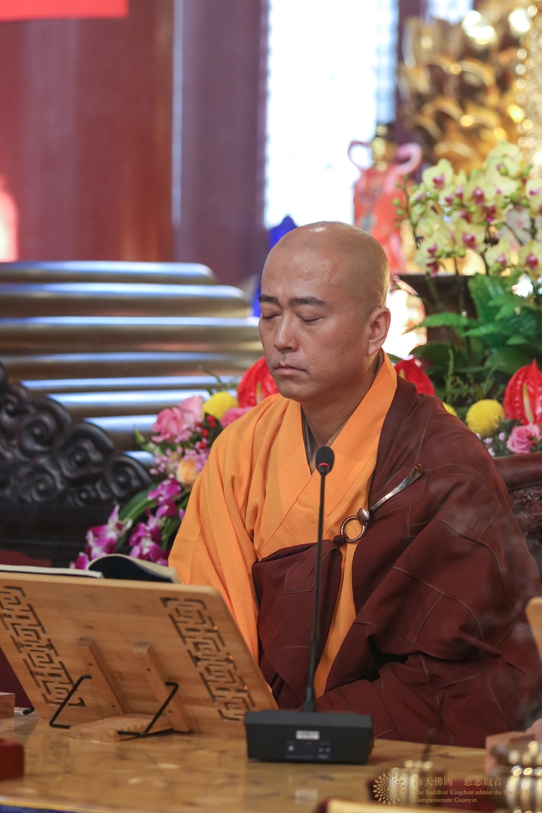律师-普陀山普济禅寺辛丑年传授三坛大戒举行正授沙弥戒