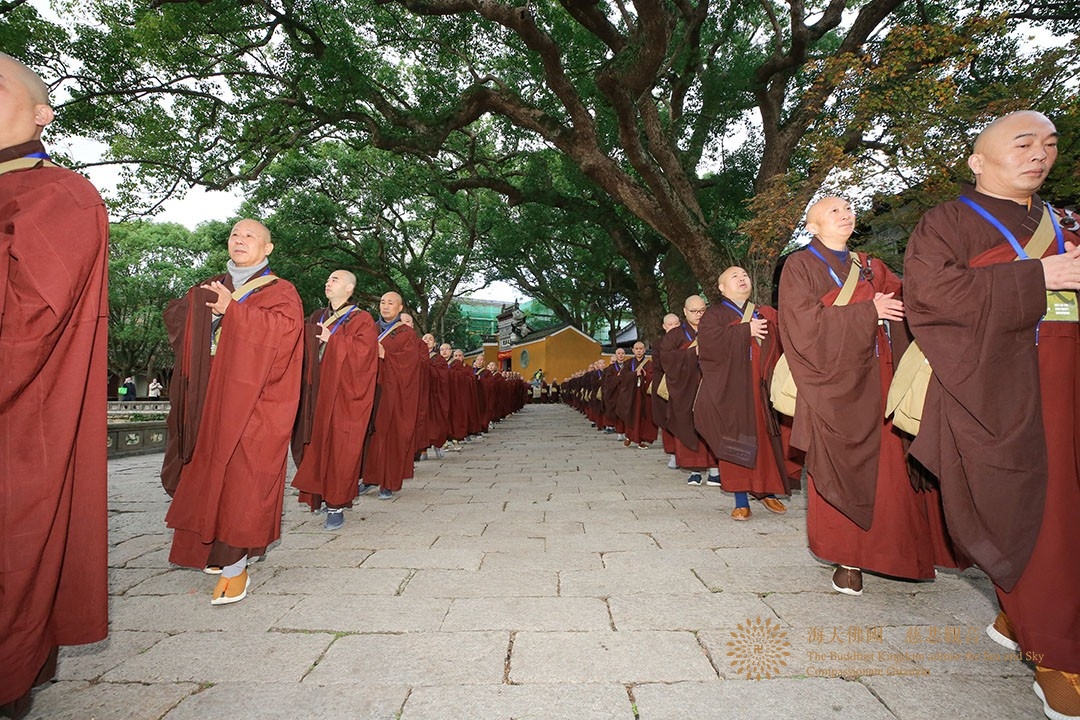 比丘戒-普陀山普济禅寺辛丑年传授三坛大戒举行正授比丘戒