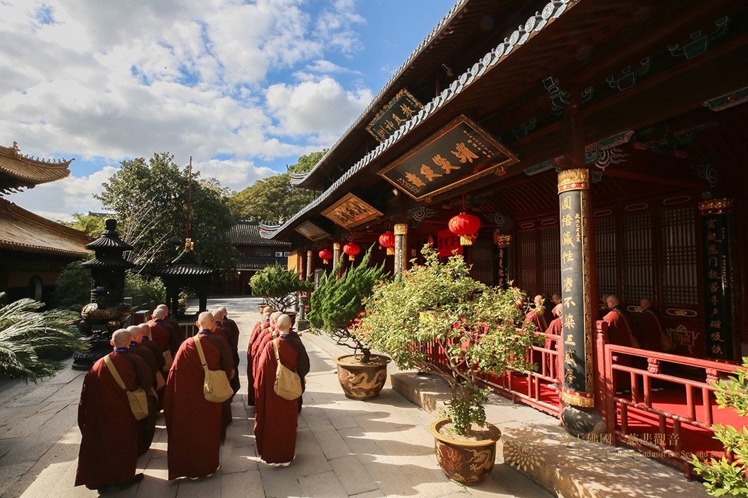 比丘戒-普陀山普济禅寺辛丑年传授三坛大戒举行正授比丘戒