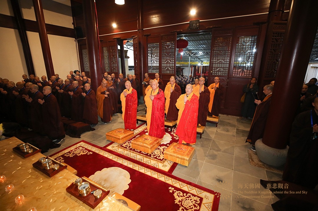 比丘戒-普陀山普济禅寺辛丑年传授三坛大戒举行正授比丘戒